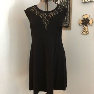 Black maternity dress